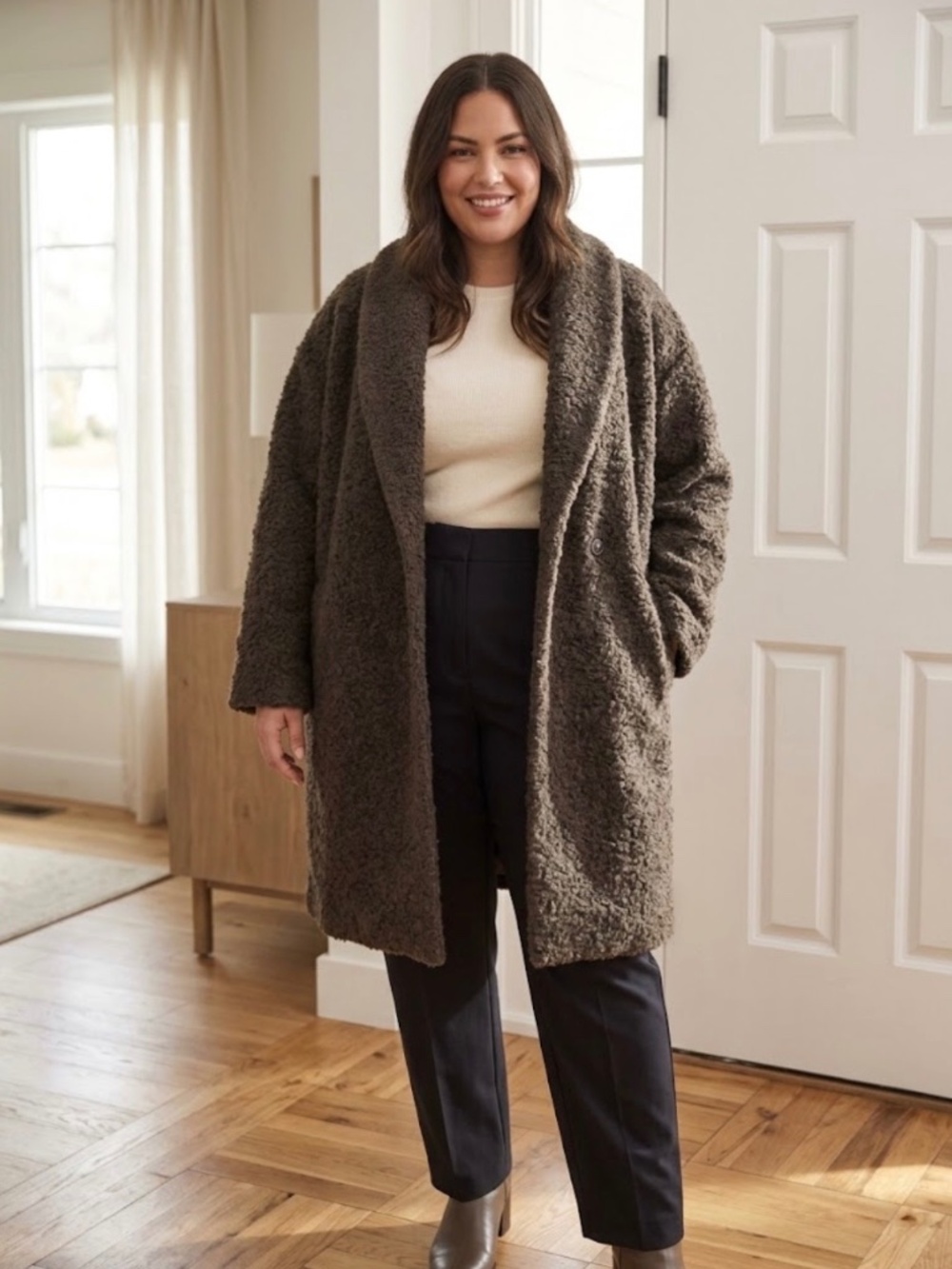 Eileen Fisher 1X coat
